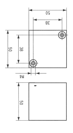 CBB80B型高壓交流金屬化聚丙烯電容器尺寸圖